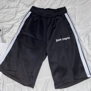 Palm Angels logo-pront Track Shorts